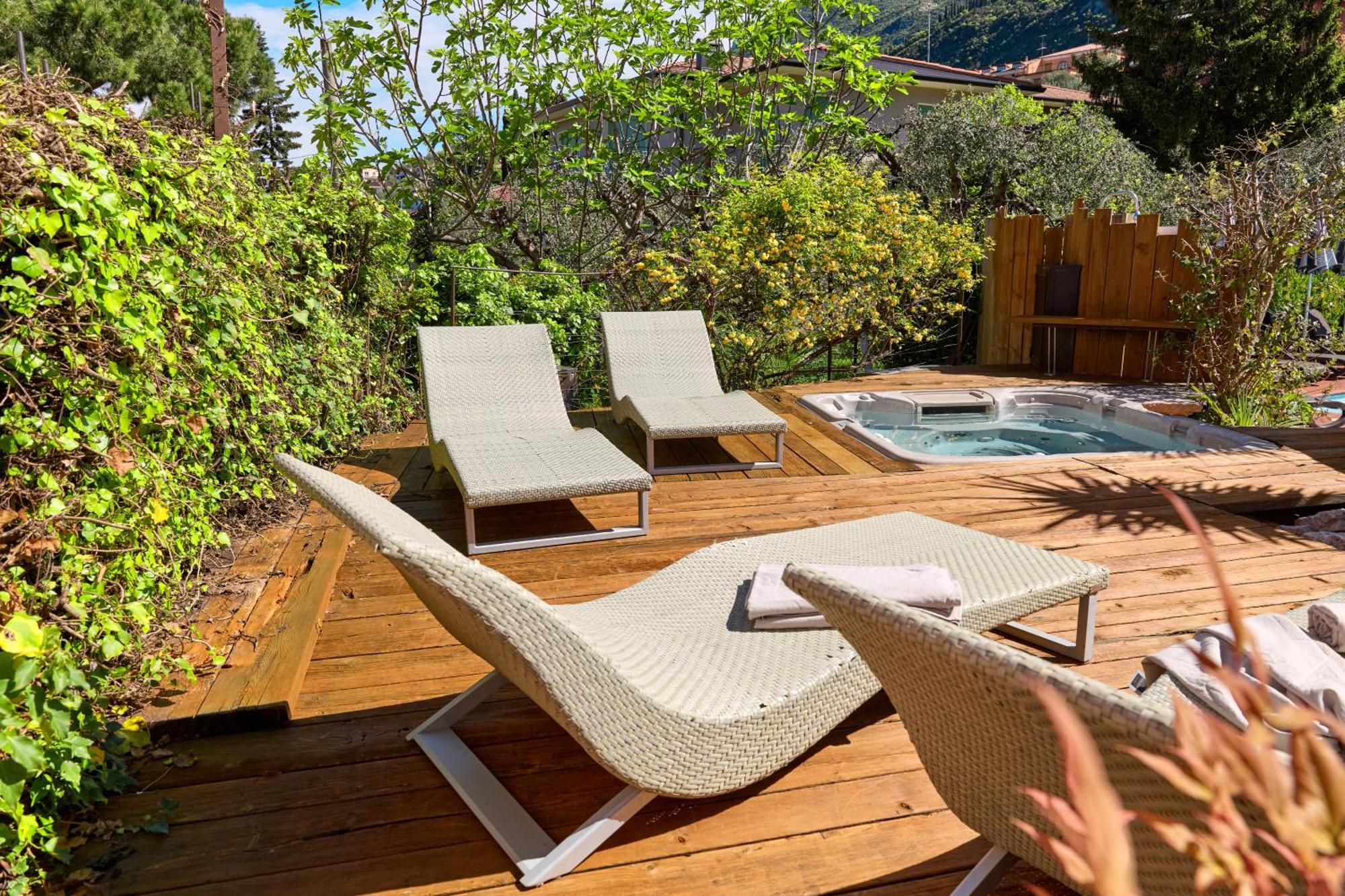 Hotel Luna Rossa (Adults Only) Malcesine Exterior foto