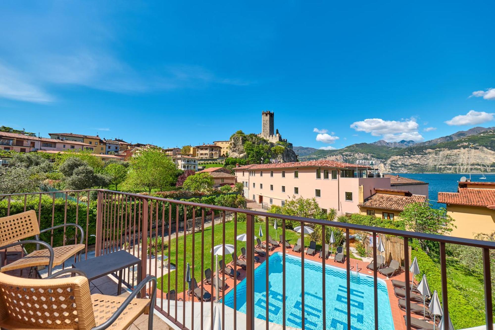 Hotel Luna Rossa (Adults Only) Malcesine Exterior foto