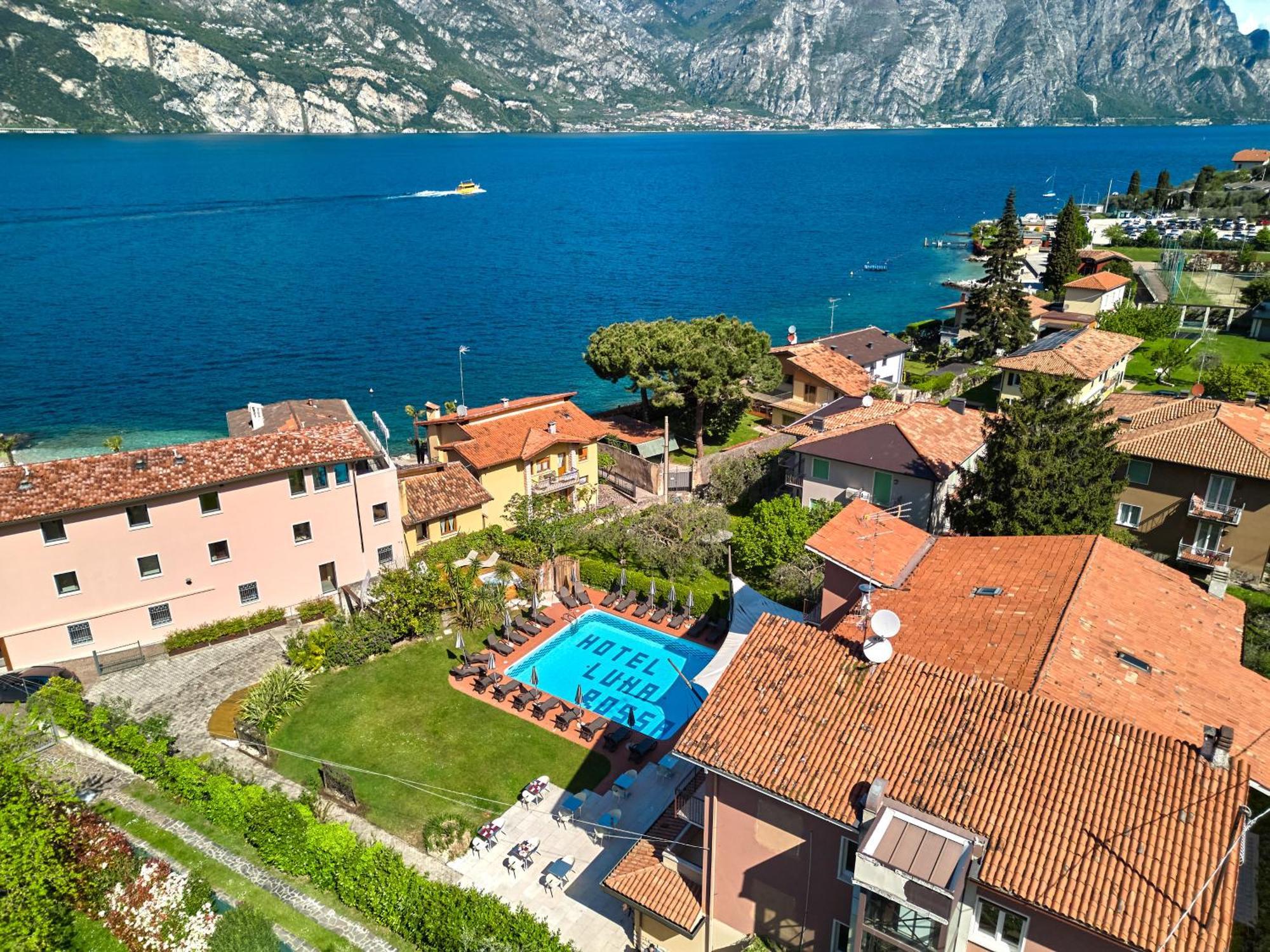 Hotel Luna Rossa (Adults Only) Malcesine Exterior foto
