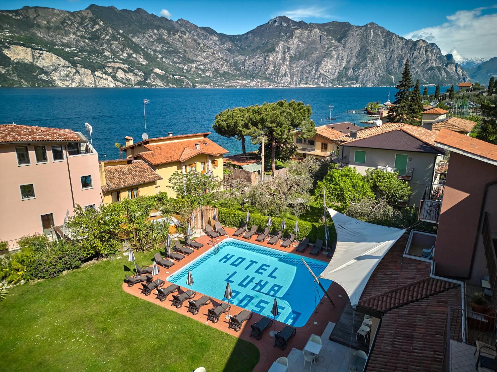 Hotel Luna Rossa (Adults Only) Malcesine Exterior foto