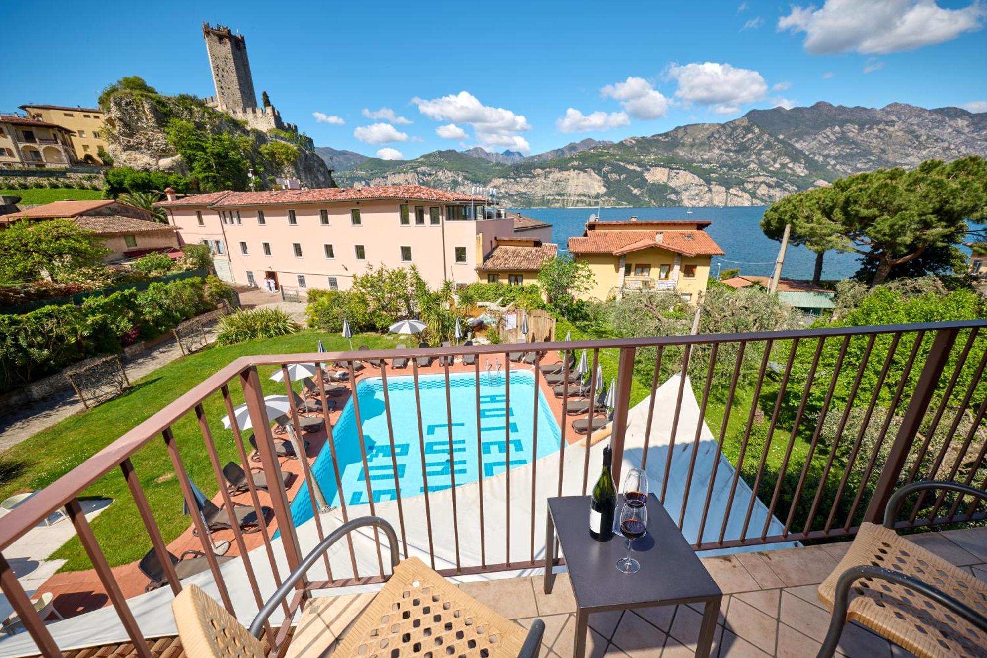 Hotel Luna Rossa (Adults Only) Malcesine Exterior foto